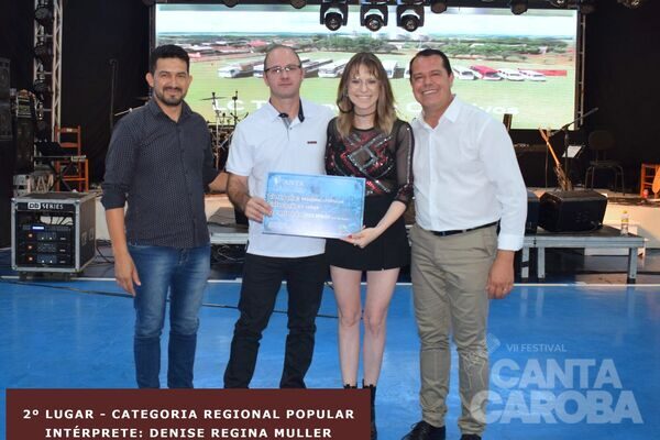 Denise Regina Muller, 2º lugar
