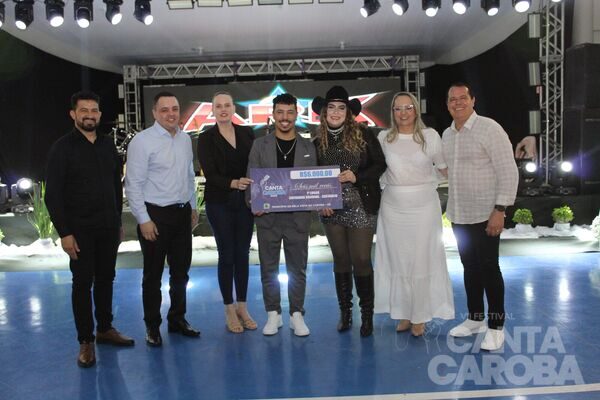 Leandro Jr & Hanny, 1º lugar