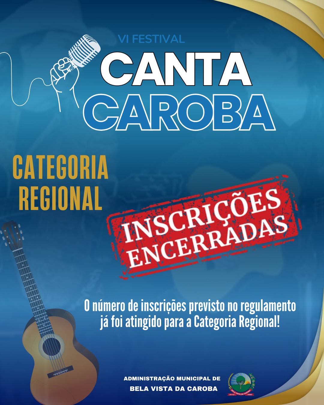Novas vagas, fique atento - categoria Regional